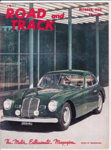 ROAD & TRACK 1952 OCT - Vol.4 #2, MASERATI A-6, ALLARD PALM BEACH, RACES
